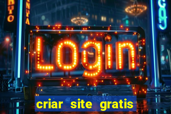 criar site gratis de jogos